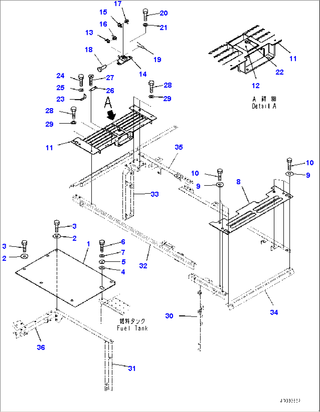 Machine Cab Cover, Cover, Upper (#2616-2623)