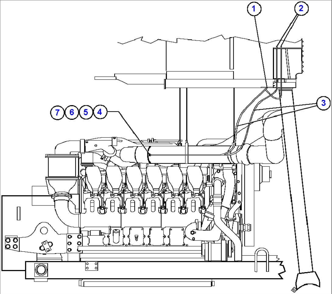 AIR CLEANER SVC INDICATOR PIPING