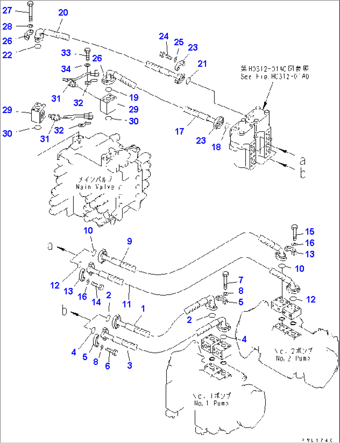 DELIVERY LINES (HOSE AND BLOCK)