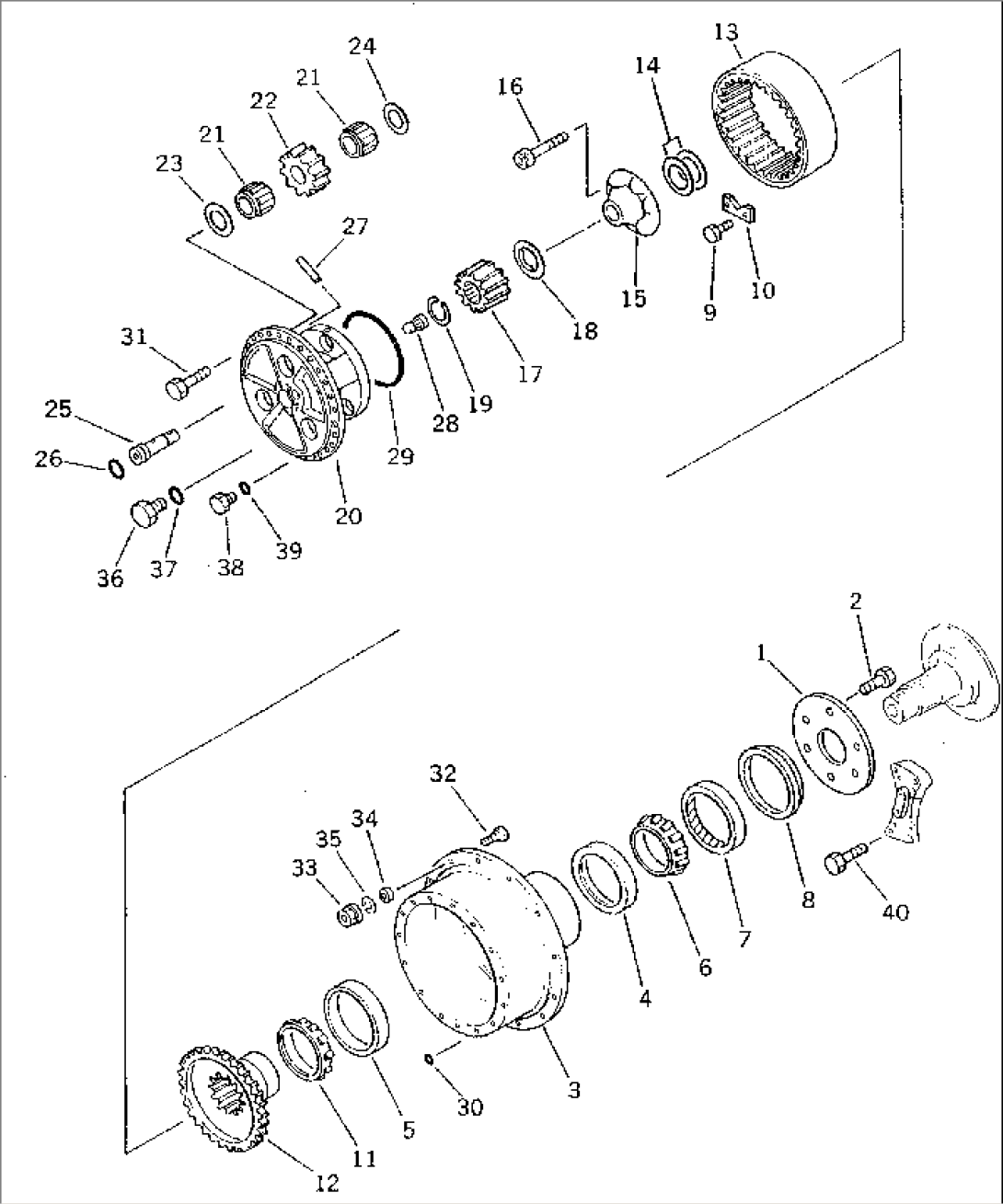 REAR FINAL DRIVE(#1601-2300)