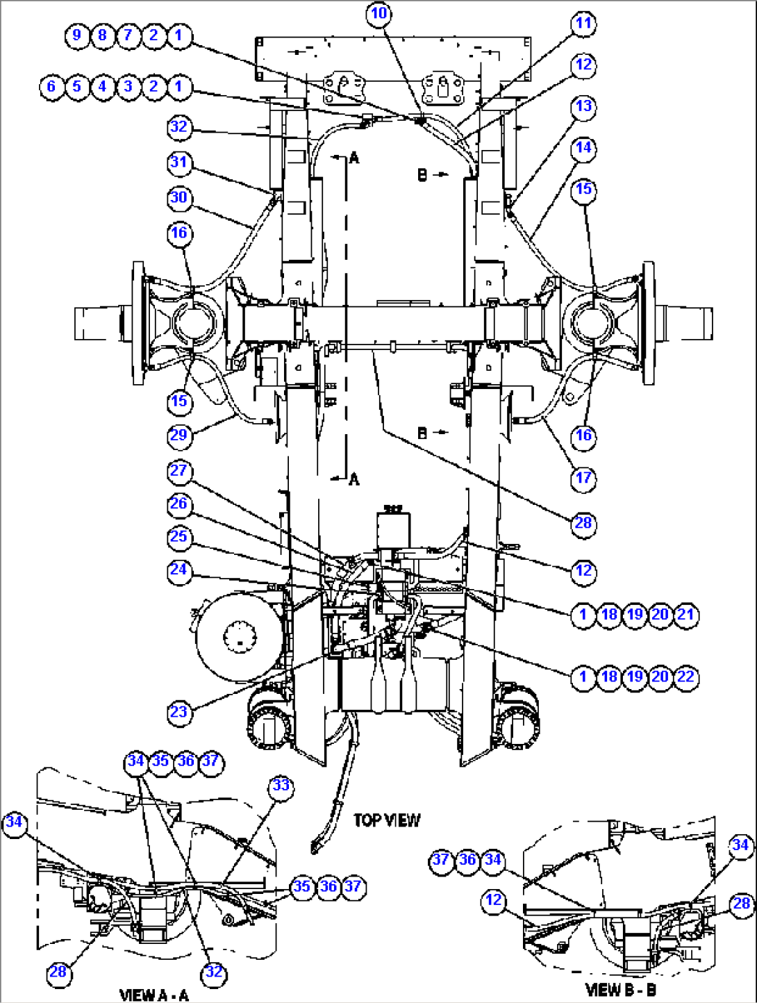 BRAKE COOLING PIPING - 1