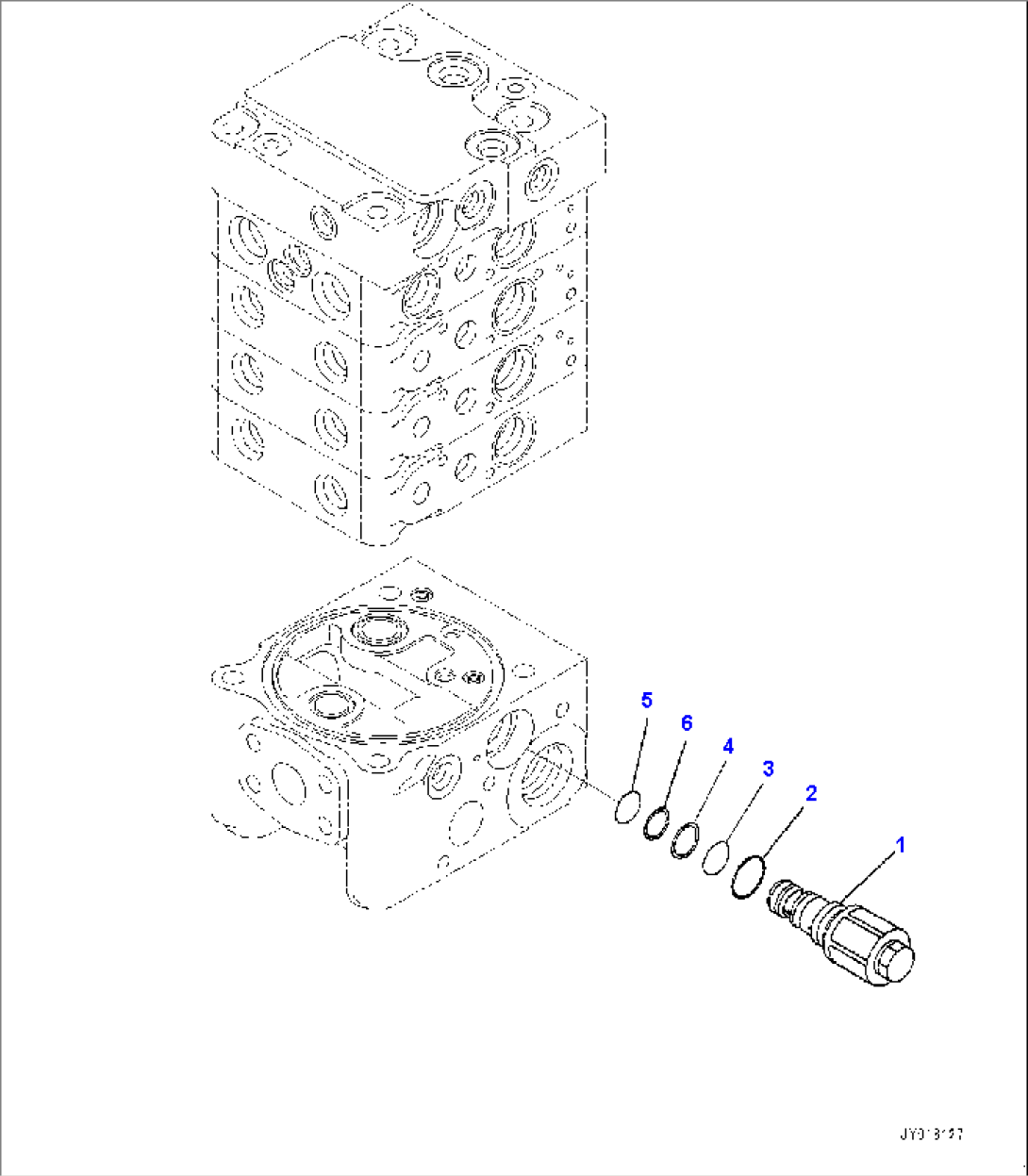 Control Valve, 4-Valve (10/10) (#B60001-)
