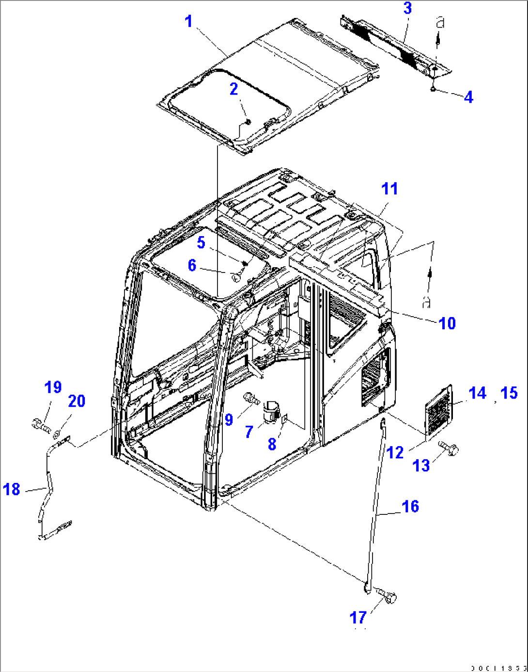 FLOOR FRAME (OPERATOR