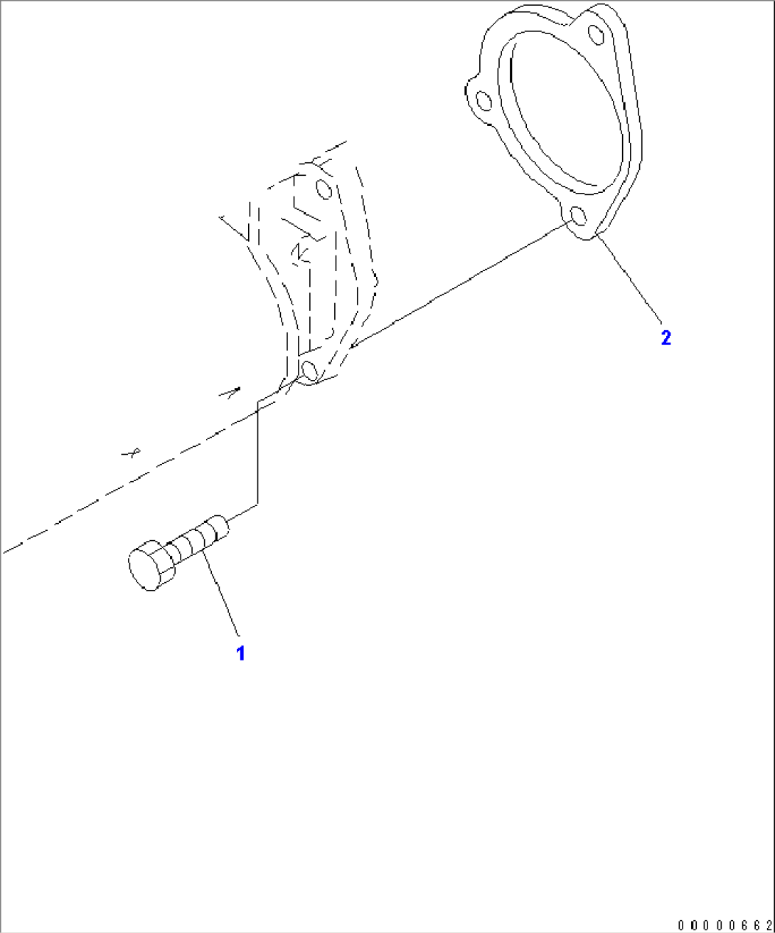 STARTING MOTOR MOUNTING