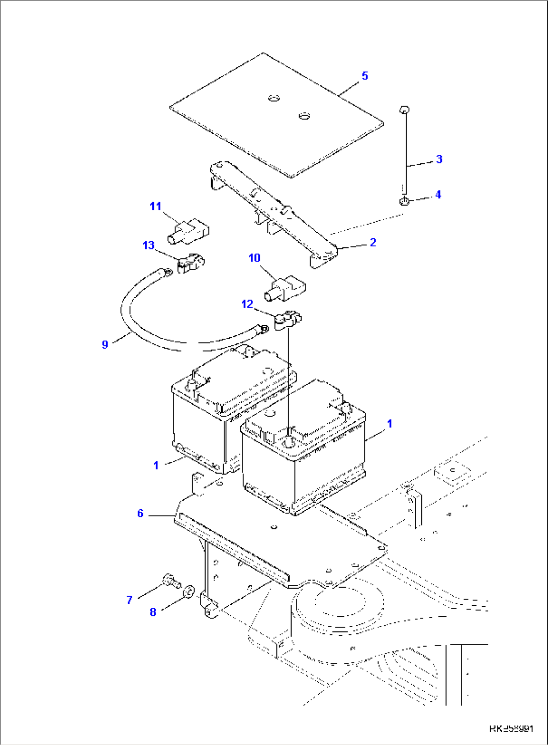 ELECTRICAL SYSTEM (BATTERY LINE) (2/3)