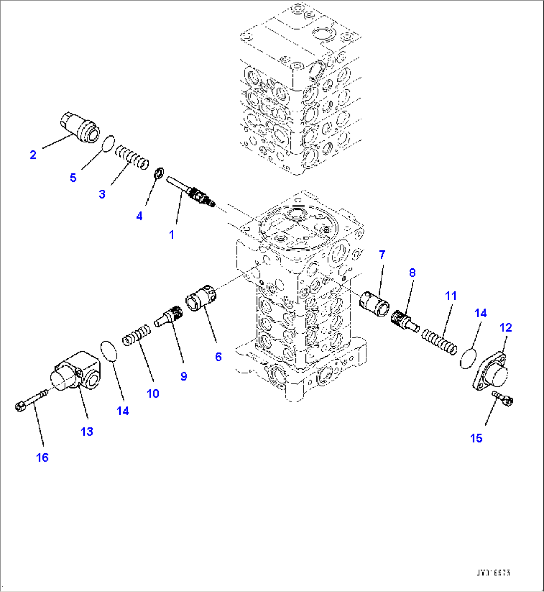 Control Valve, 8-Valve (7/26) (#40001-)