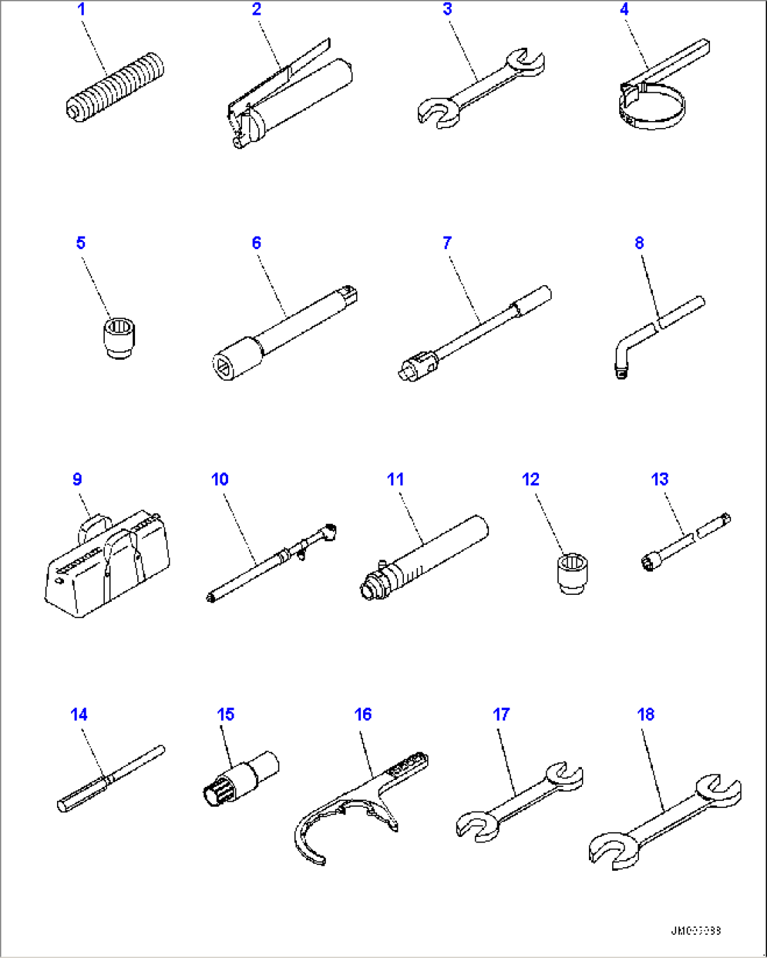 General Tool Set (#50001-)