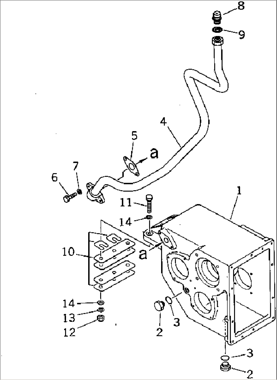 TRANSMISSION CASE (FOR 2ND GEAR SHIFT TRANSMISSION) (EXCEPT JAPAN)(#20065-)