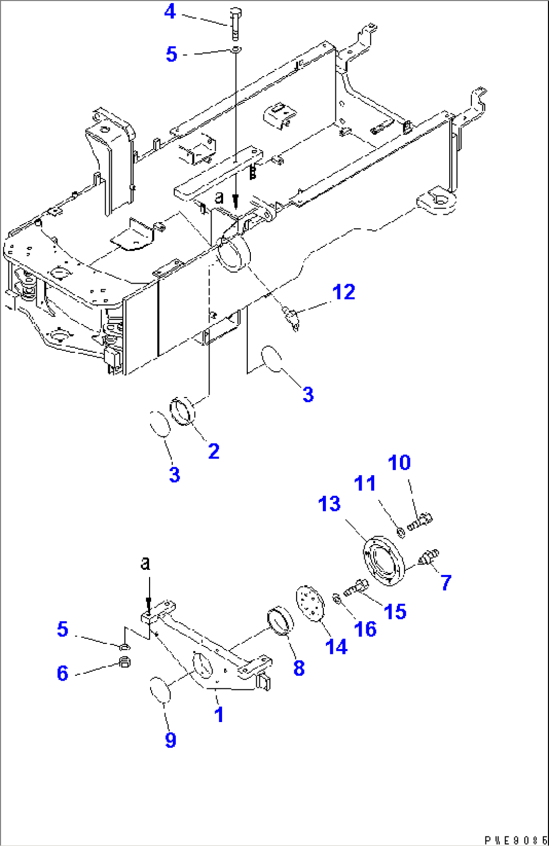 REAR AXLE SUPPORT