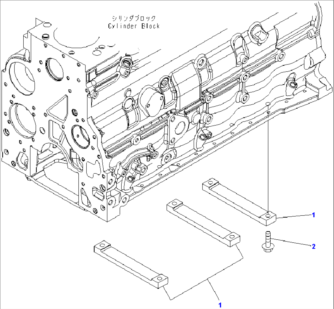 CYLINDER BLOCK PLATE