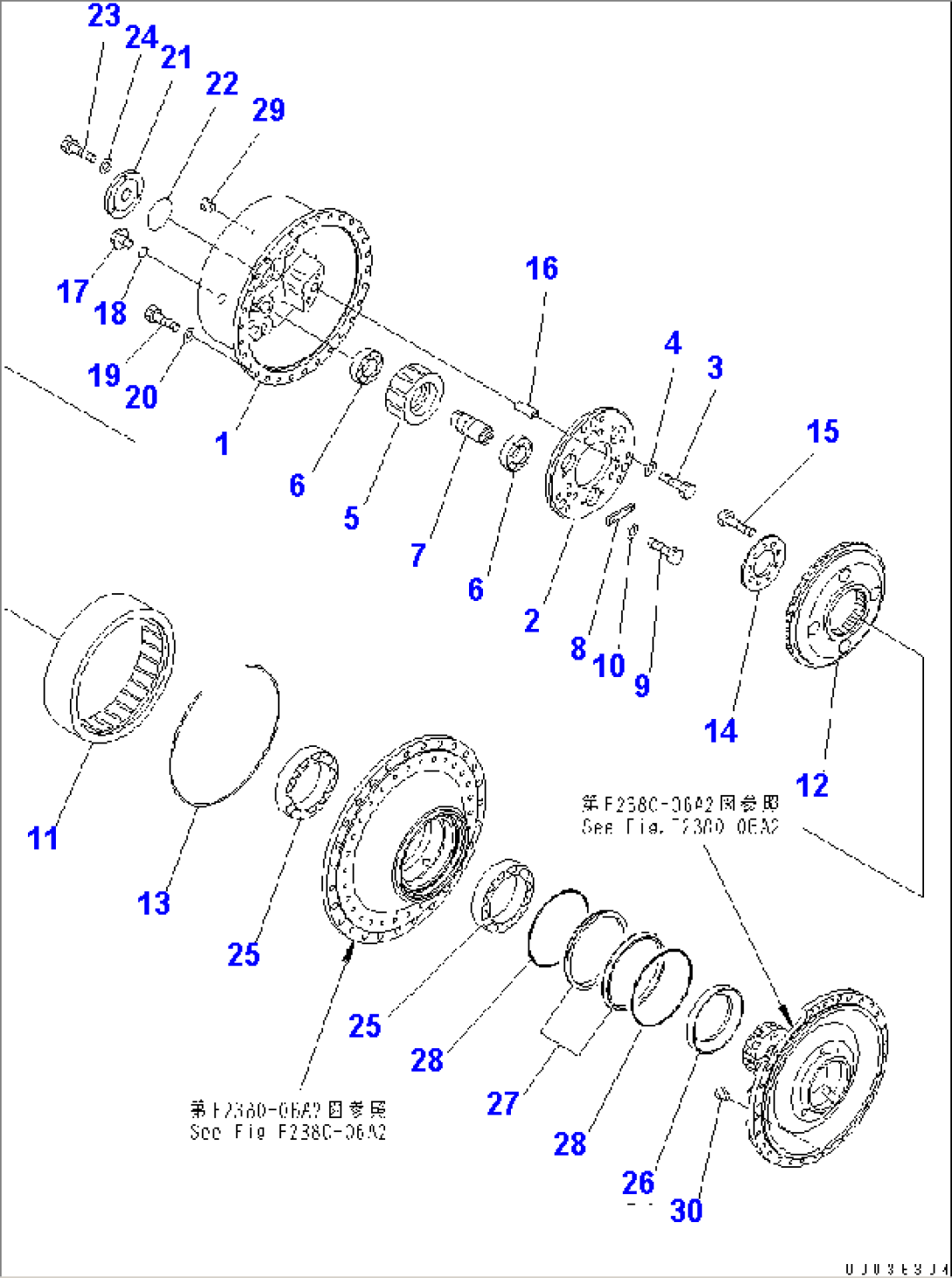 FINAL DRIVE (CARRIER) (R.H.) (LANDFILL SPEC.)