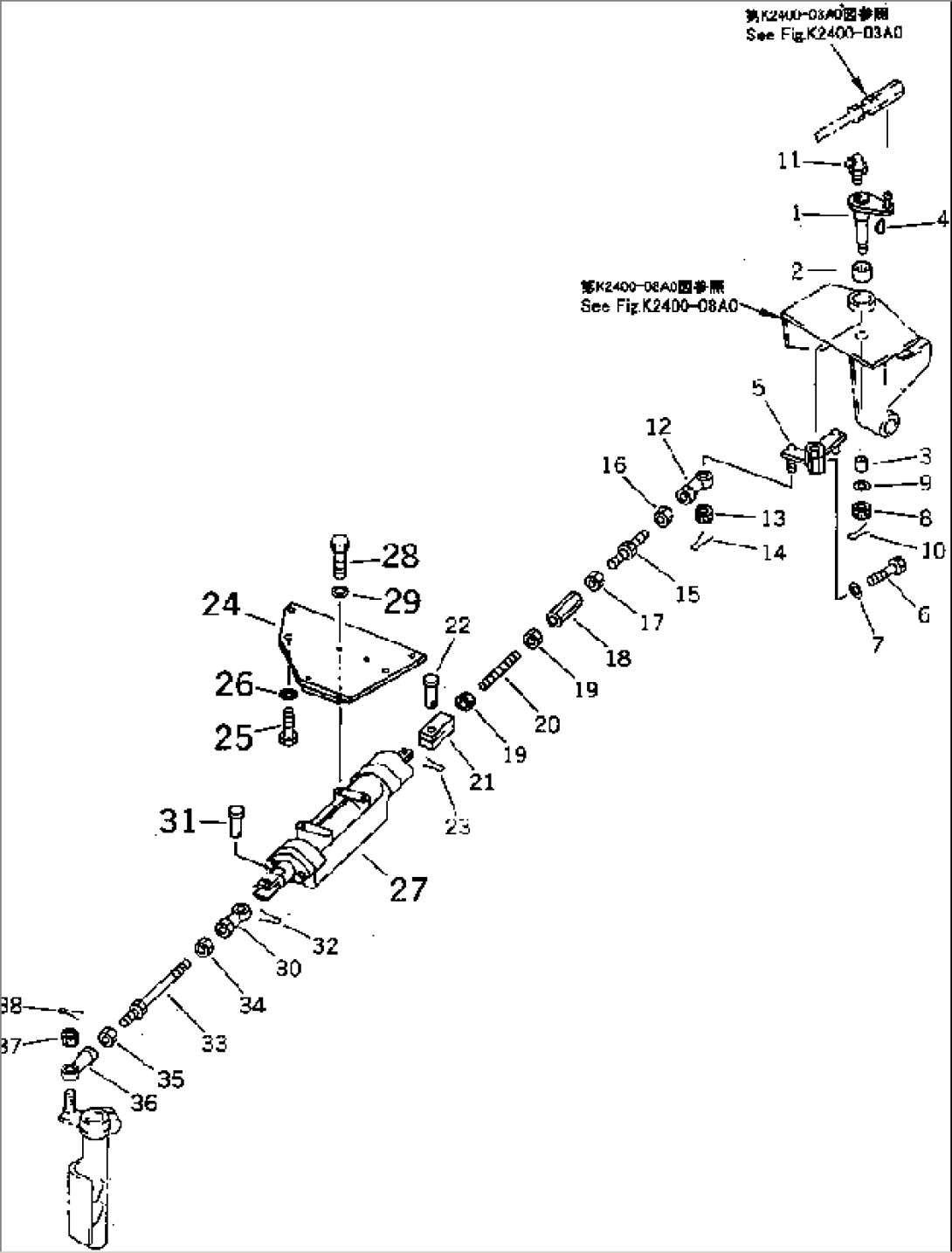 FUEL CONTROL LINKAGE (3/3)(#10012-)