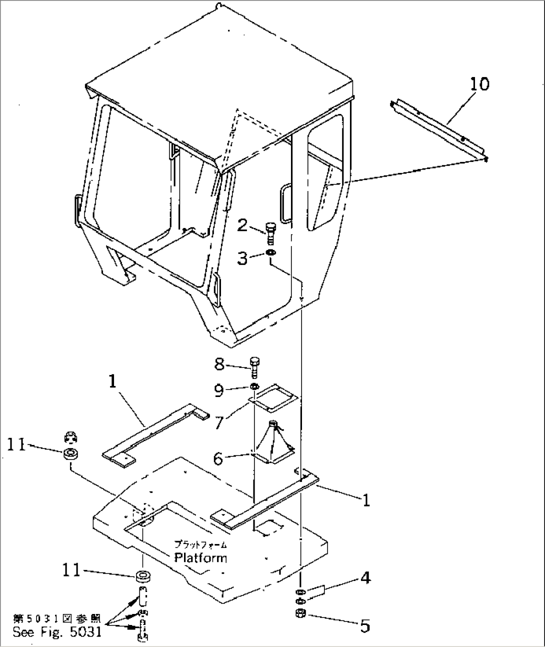 STEEL CAB (A-TYPE) (5/10) (FOR JAPAN)