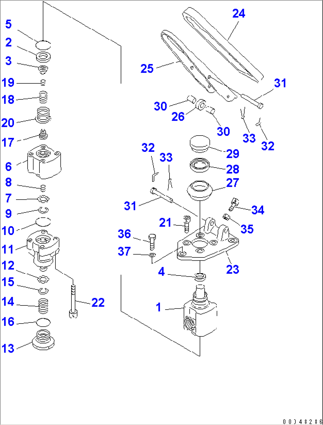 FLOOR (BRAKE PEDAL)(#2001-2610)