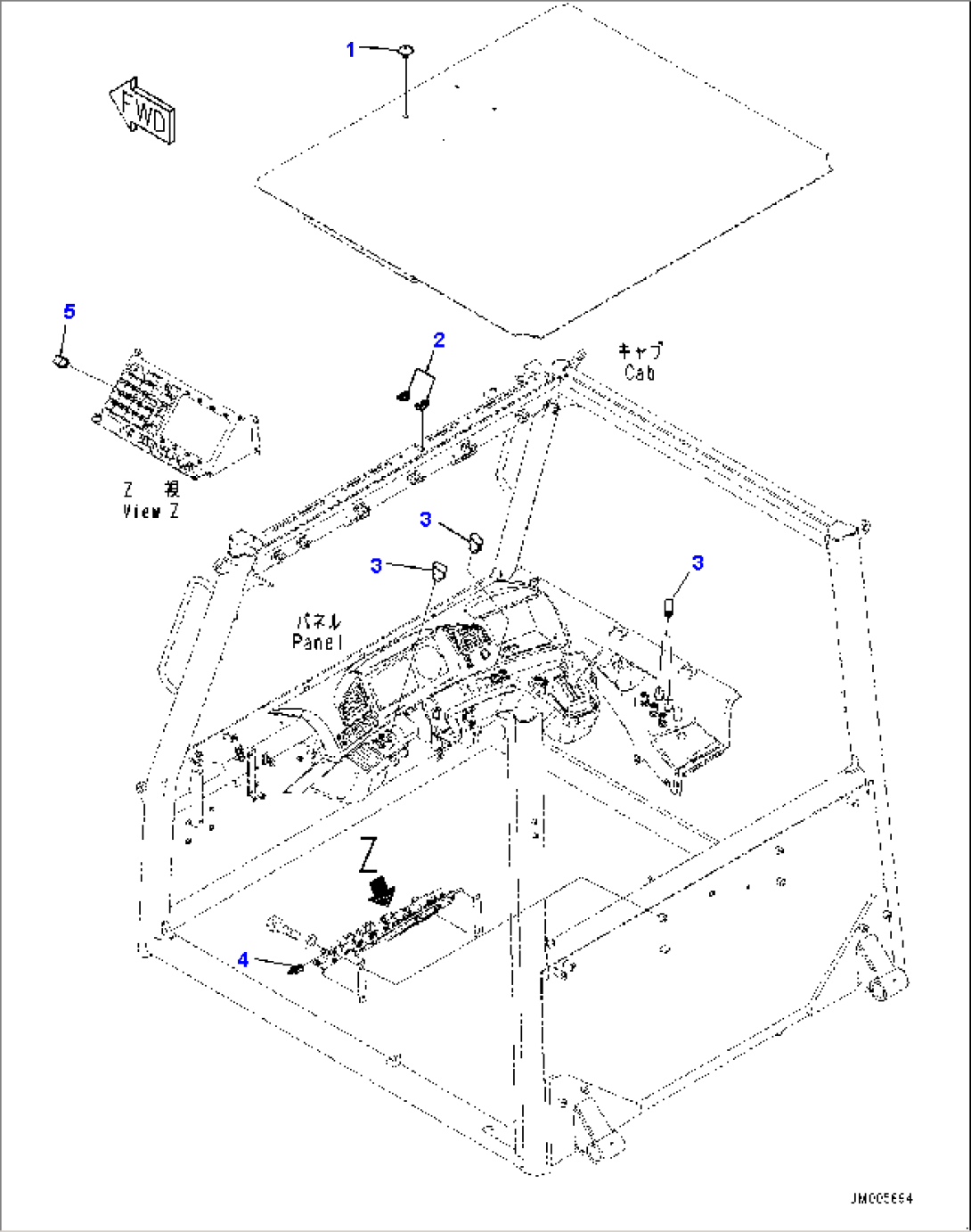 Cab Option Switch (#10001-)