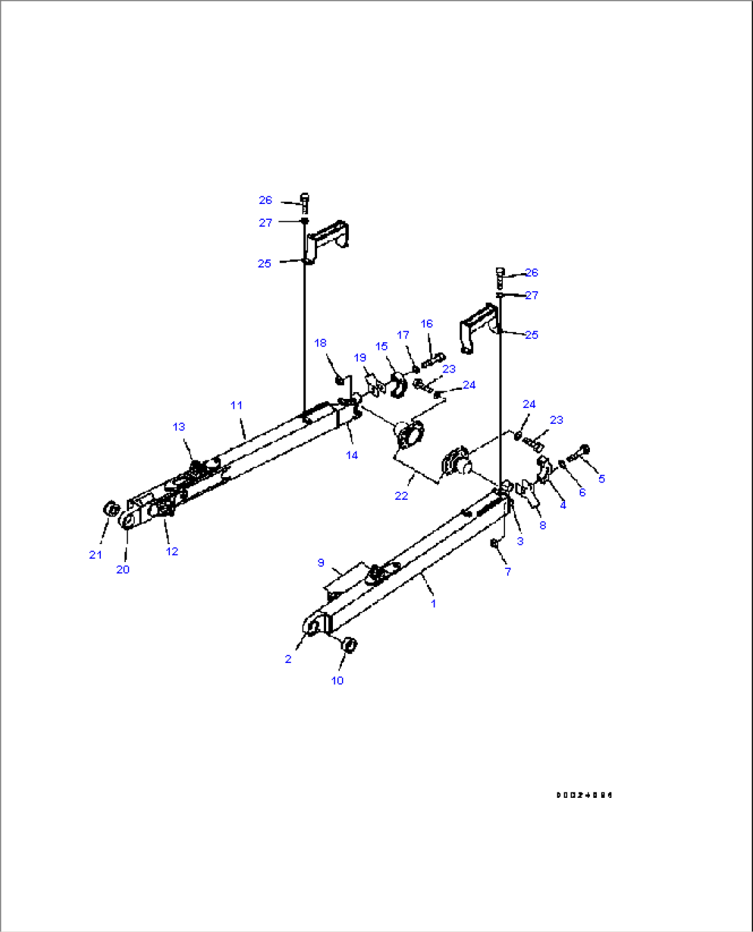 STRAIGHT FRAME (SEMI-U) (WIDE GAUGE SPEC.)