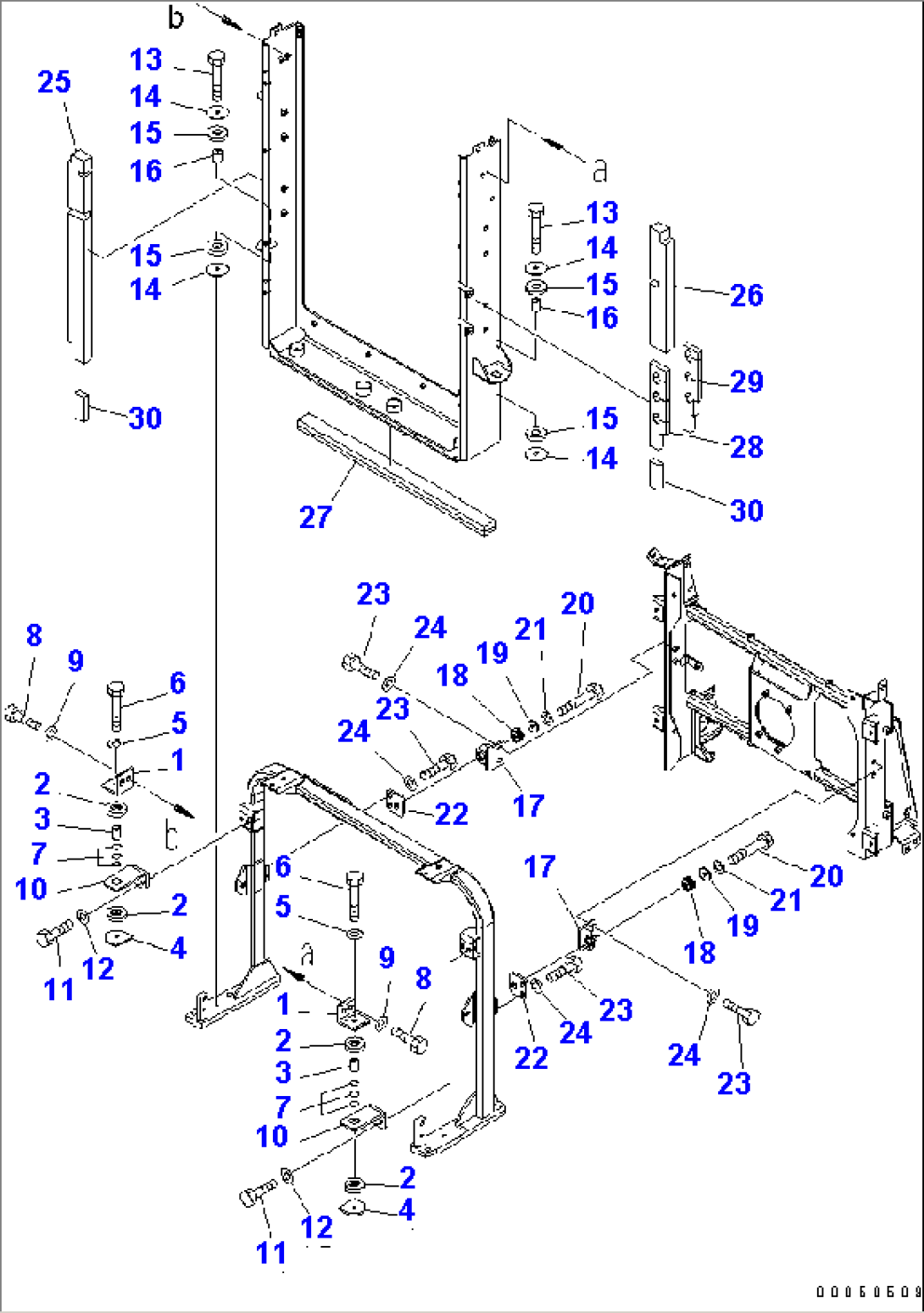 RADIATOR (UPPER SUPPORT AND SHEET)