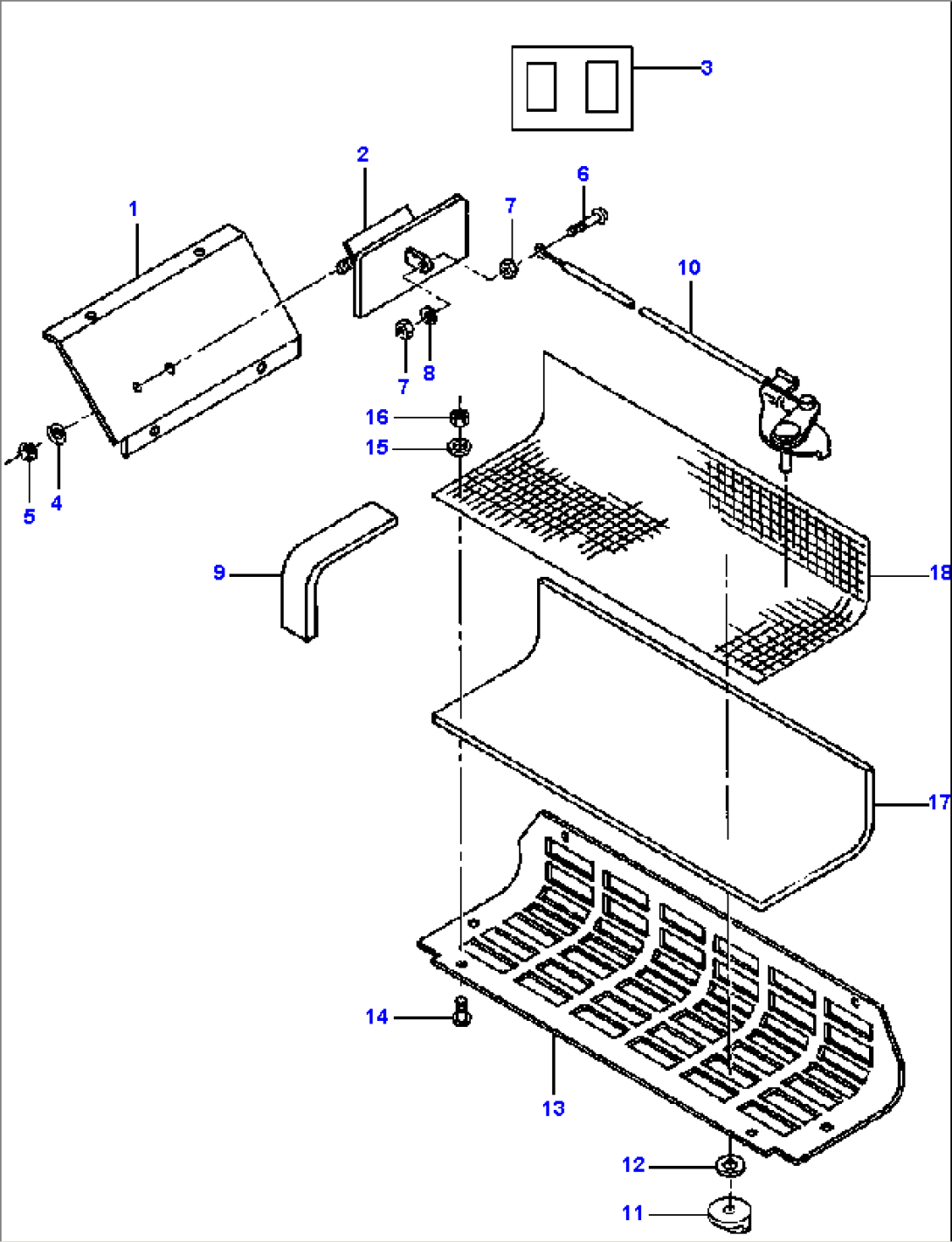 FIG. K5330-01A2 CAB VENT WITH AIR CONDITIONING