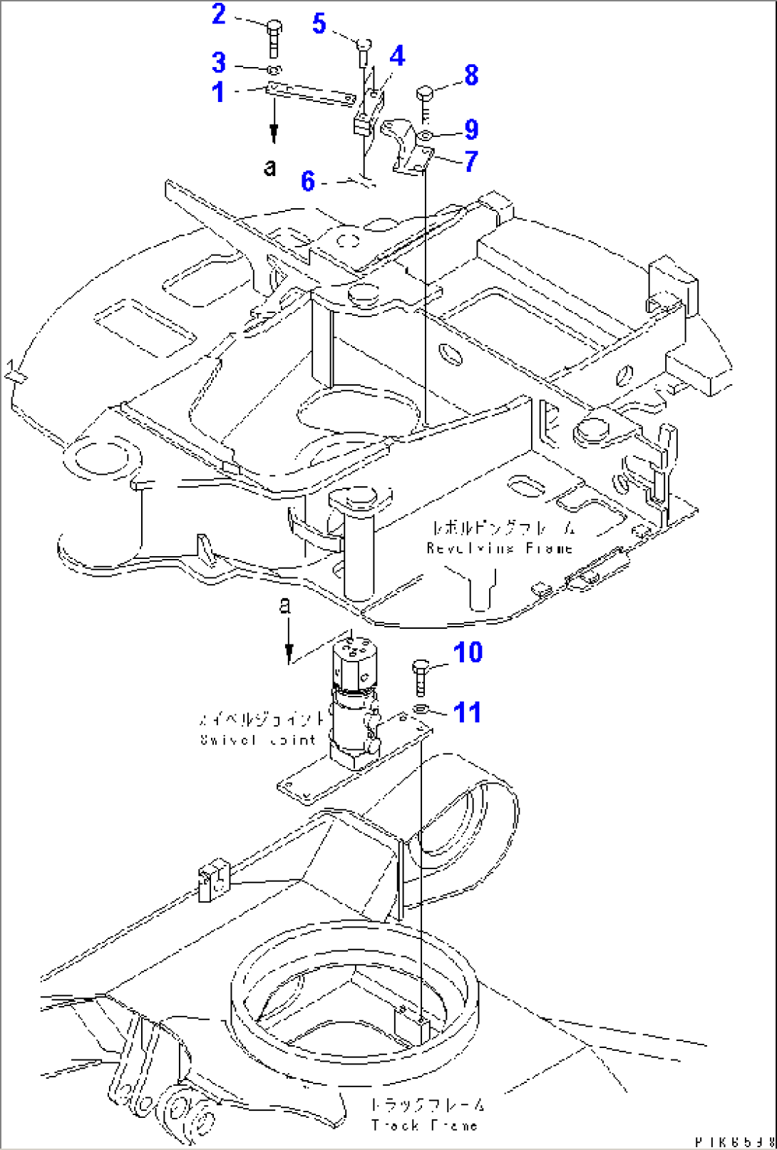 SWIVEL JOINT MOUNTING PARTS