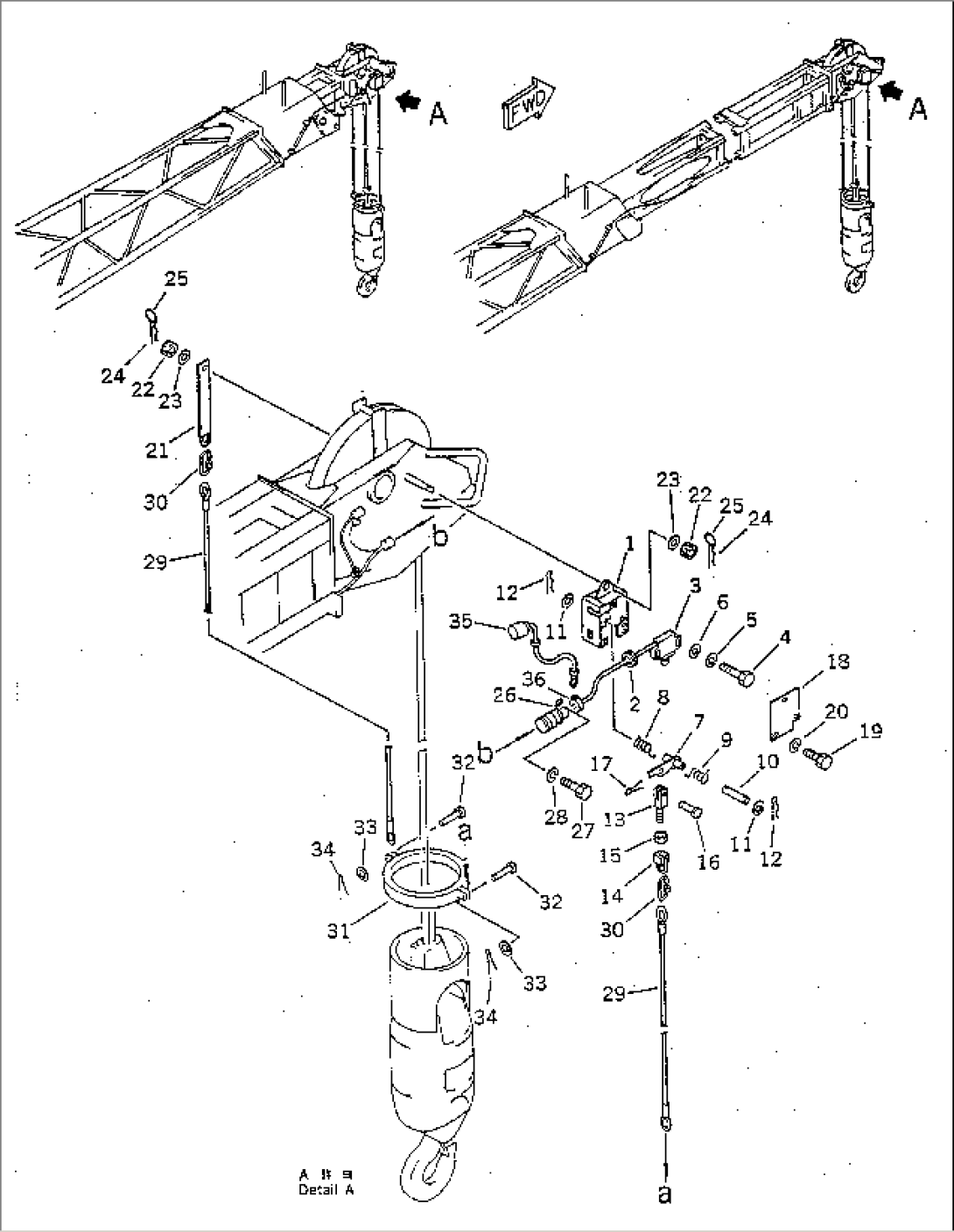 OVER-WINDING DETECTION SWITCH (AUXILIARY WIND)