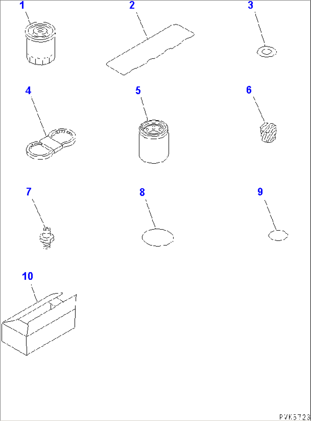 SPARE PARTS(#61132-61134)