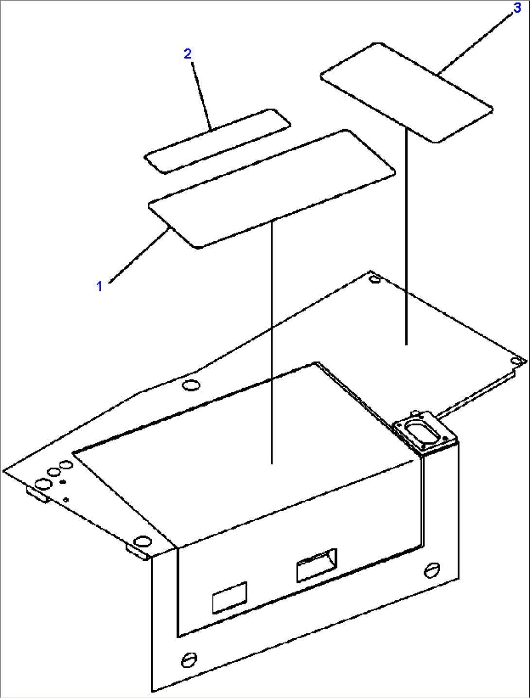 E0150-13A0 BATTERY BOX PLATE