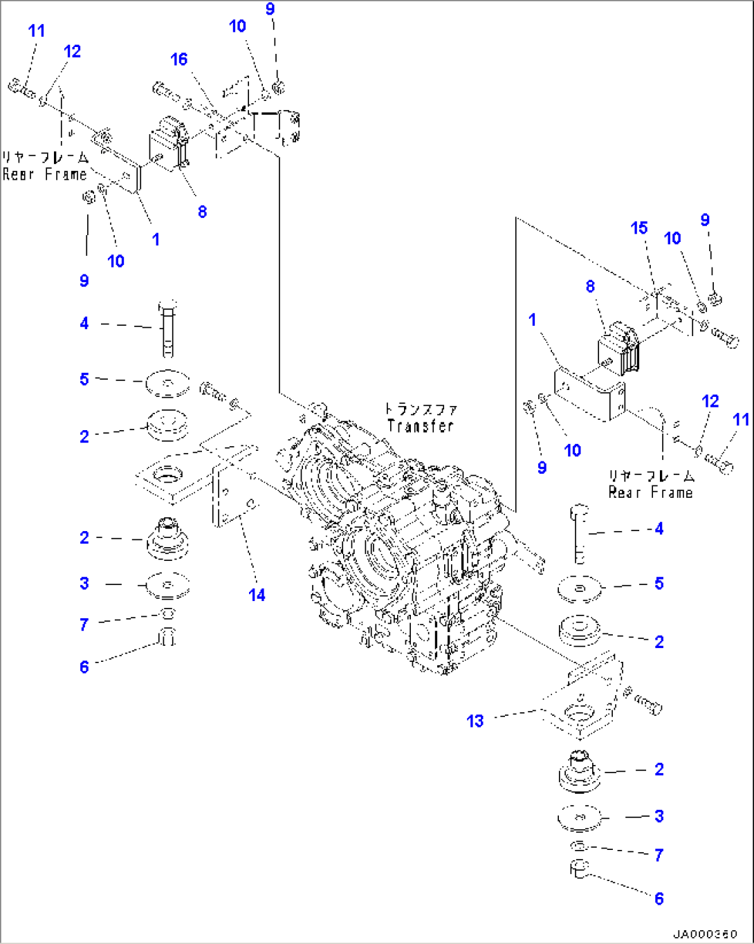 Transfer Case Mounting