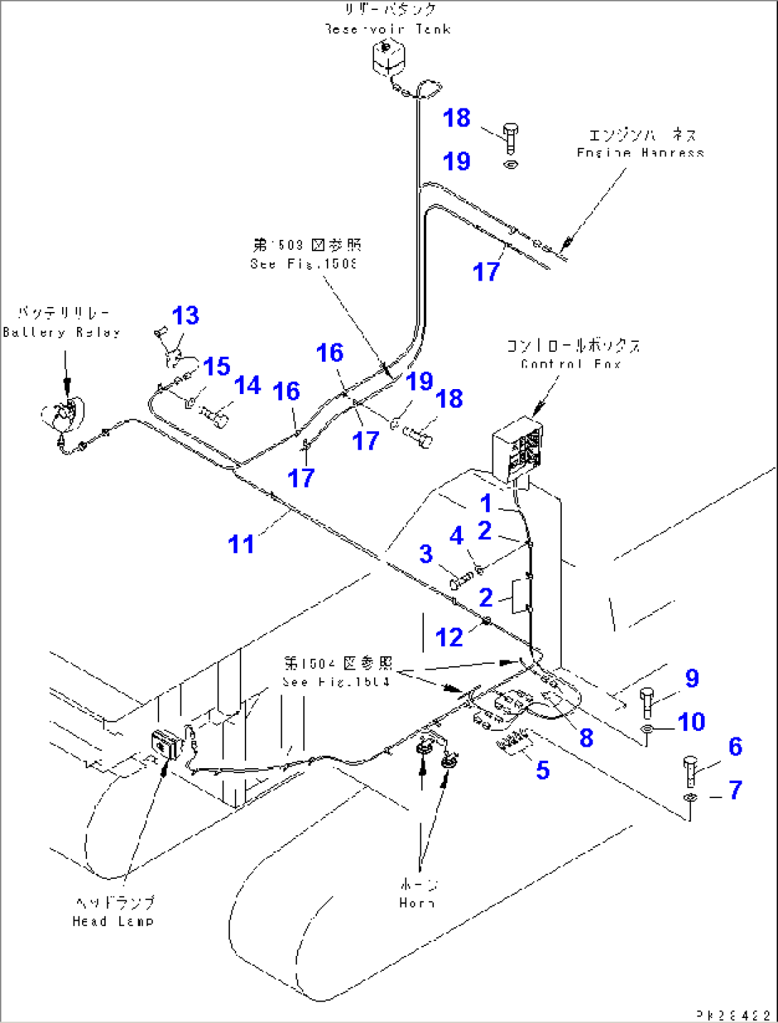 ELECTRICAL SYSTEM (1/4) (CONTROL BOX LINE)