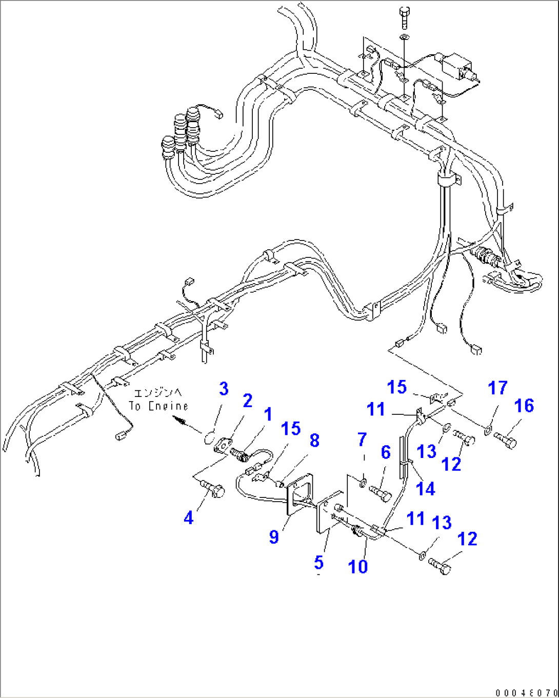FRONT FRAME ELECTRICAL (SENSOR)(#2001-2461)