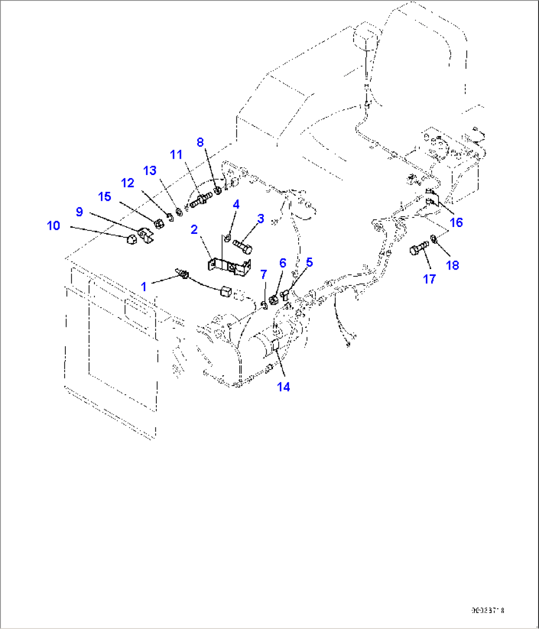 Electrical Parts, Wiring Harness Mounting (#90210-)