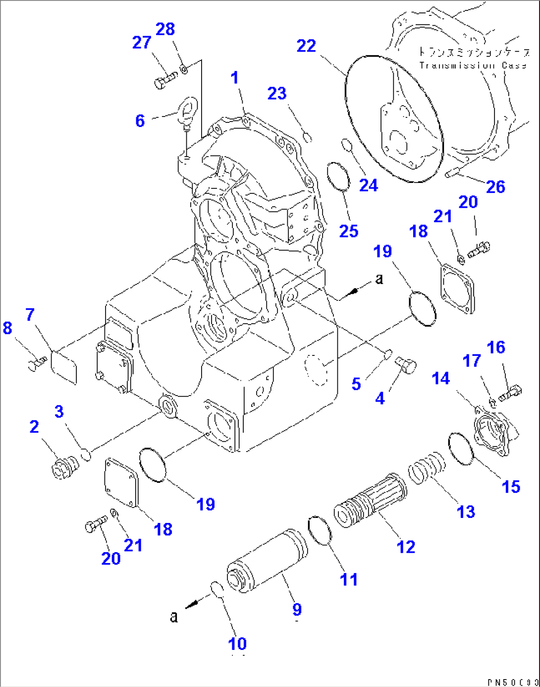 TRANSMISSION (TRANSFER CASE)(#6001-6692)