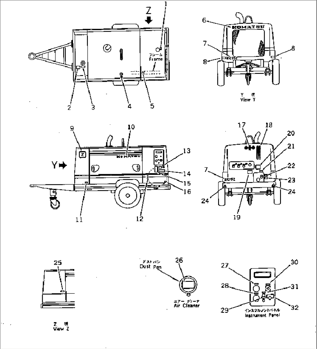 MARKS AND PLATES (EXCEPT JAPAN)