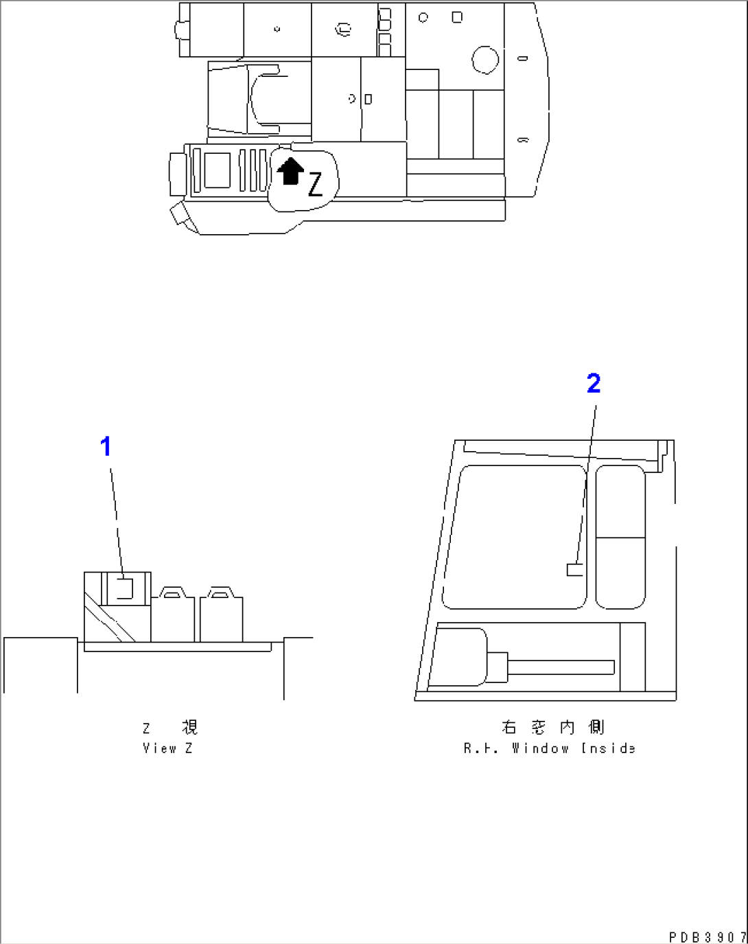 OPERATING PLATES (WITH 3-STAGE SELECTOR MODE OLSS)(#10377-)
