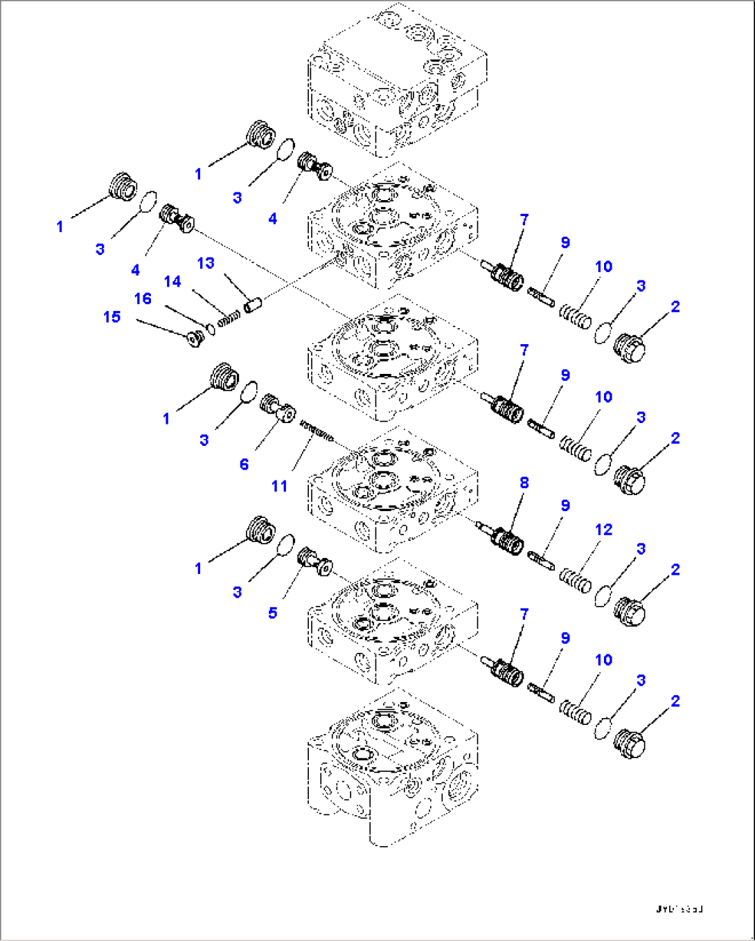 Control Valve, 5-Valve (5/12) (#30001-)