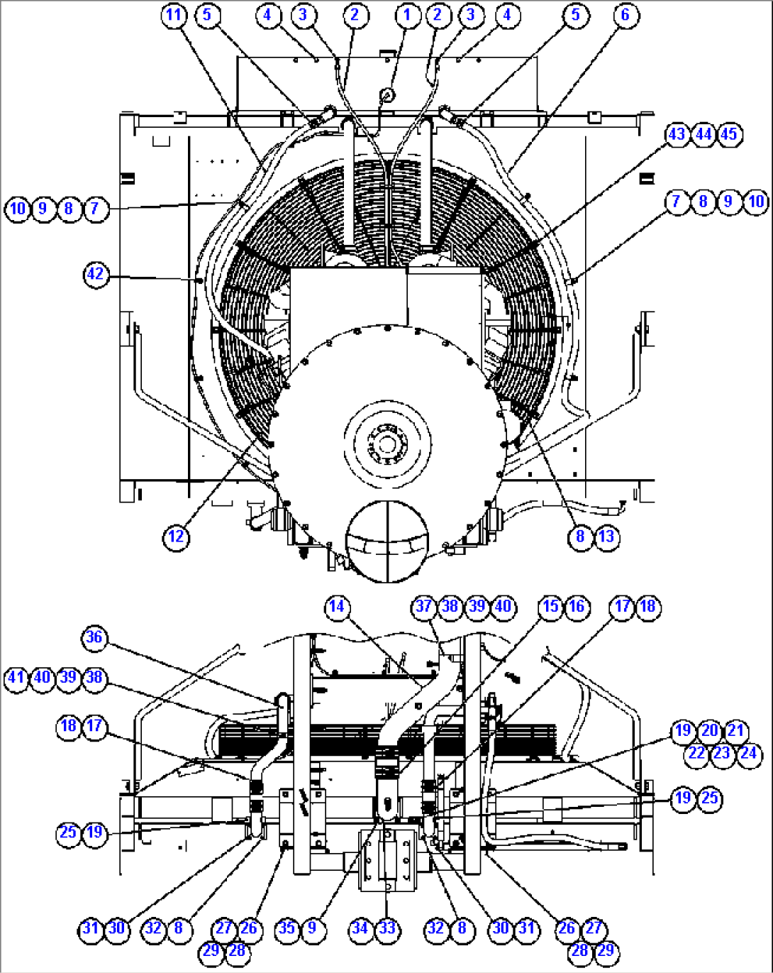 RADIATOR PIPING