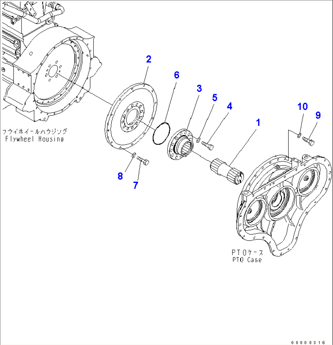 POWER TAKE OFF (COUPLING)