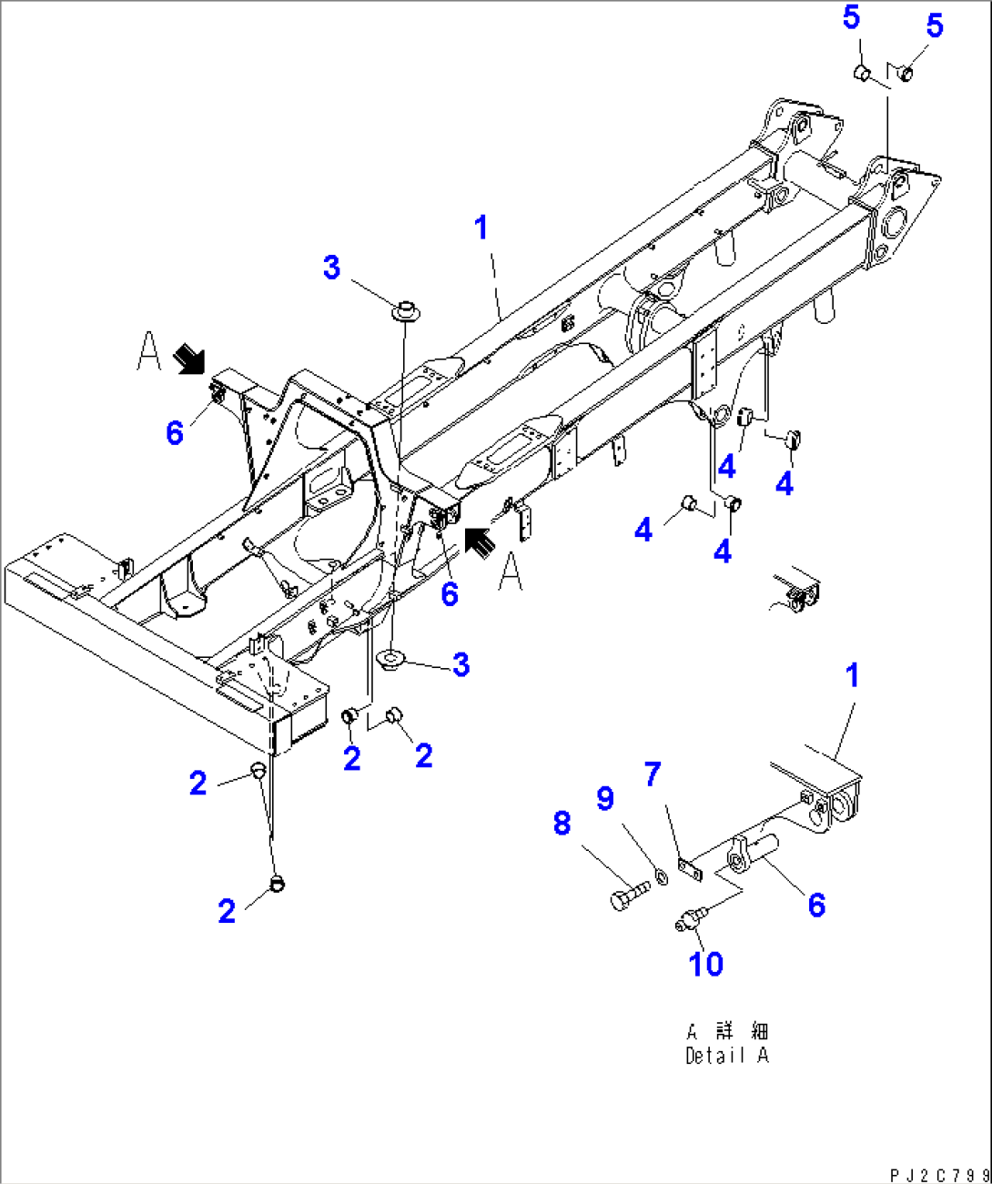MAIN FRAME (FOR AUTO LUBRICATION)