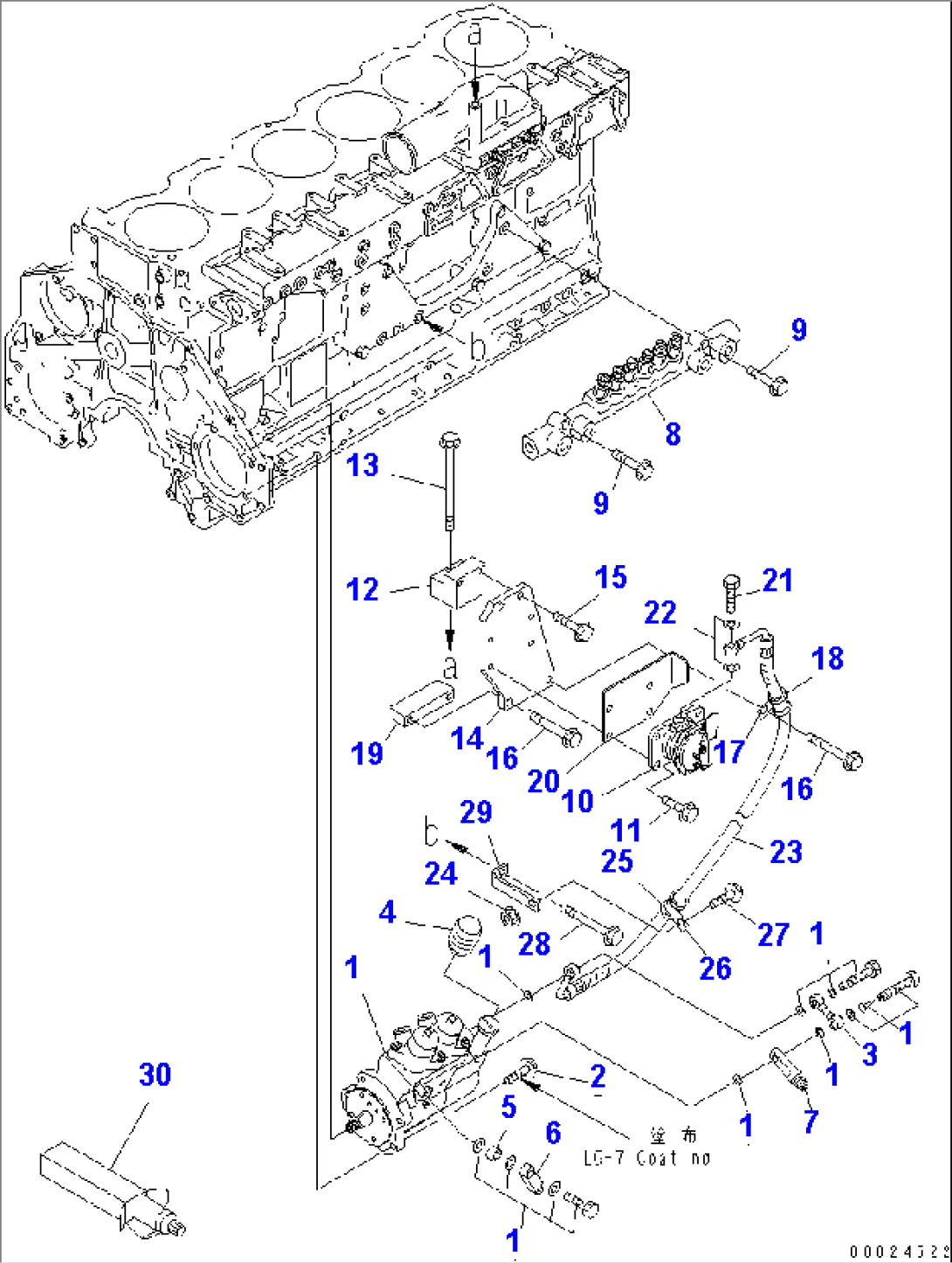 FUEL SUPPLY PUMP AND COMMON RAIL(#313758-)