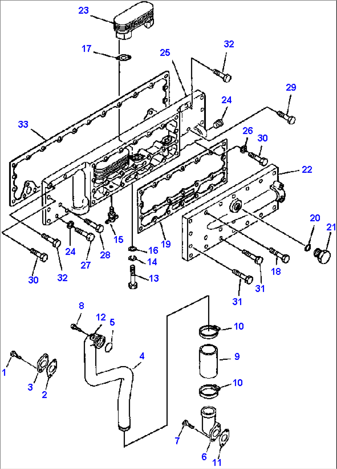 LUBE OIL COOLER