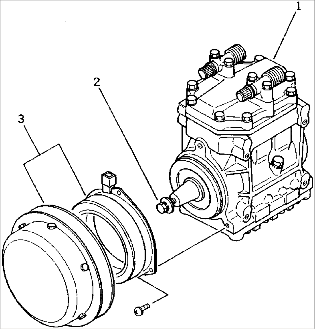 COMPRESSOR (FOR AIR CONDITIONER)(#2001-2268)