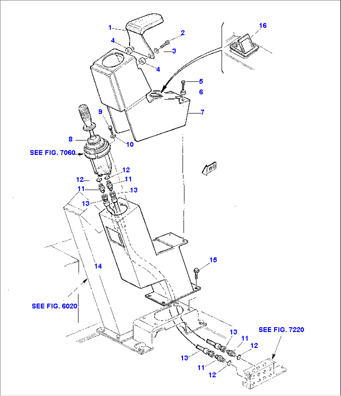 BOOM AND BUCKET SERVOCONTROL (1st PART)