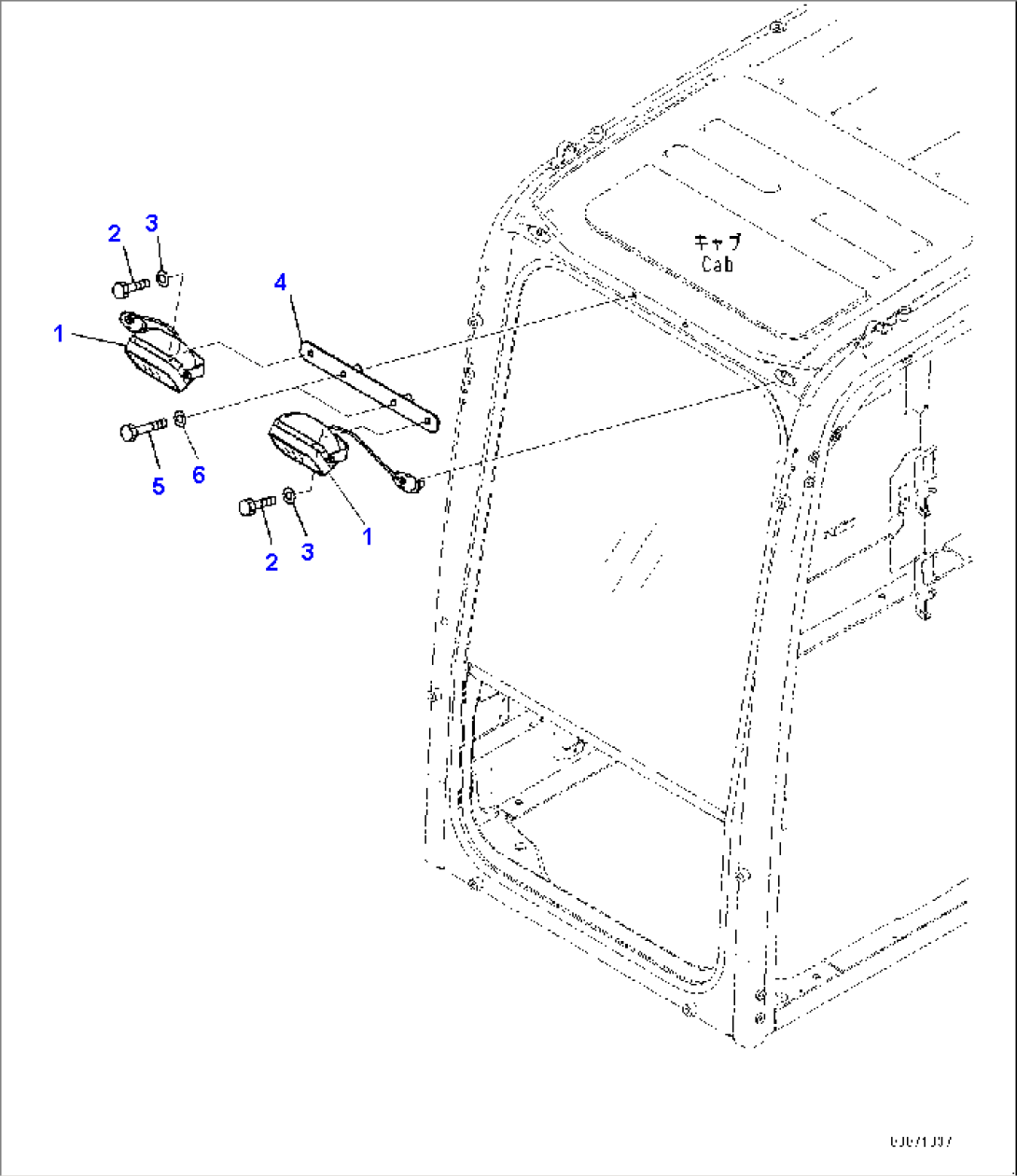 Additional Working Lamp (#1118-)