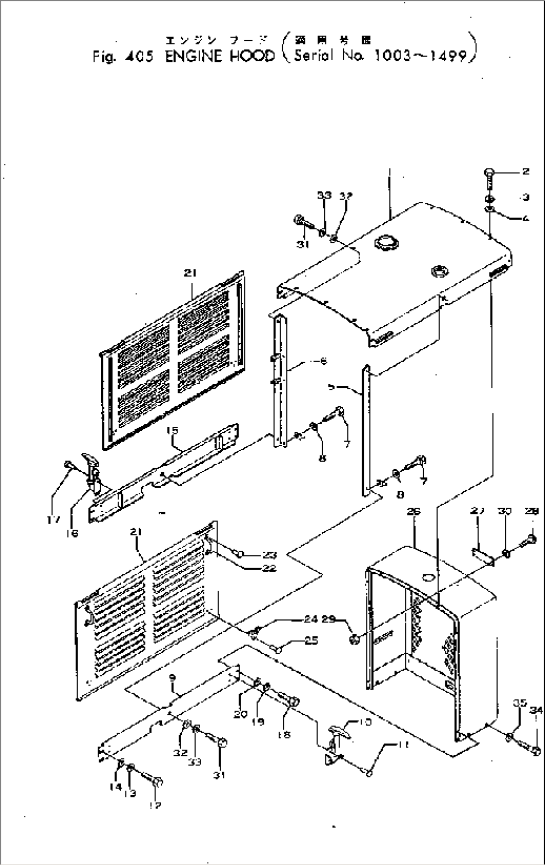 ENGINE HOOD