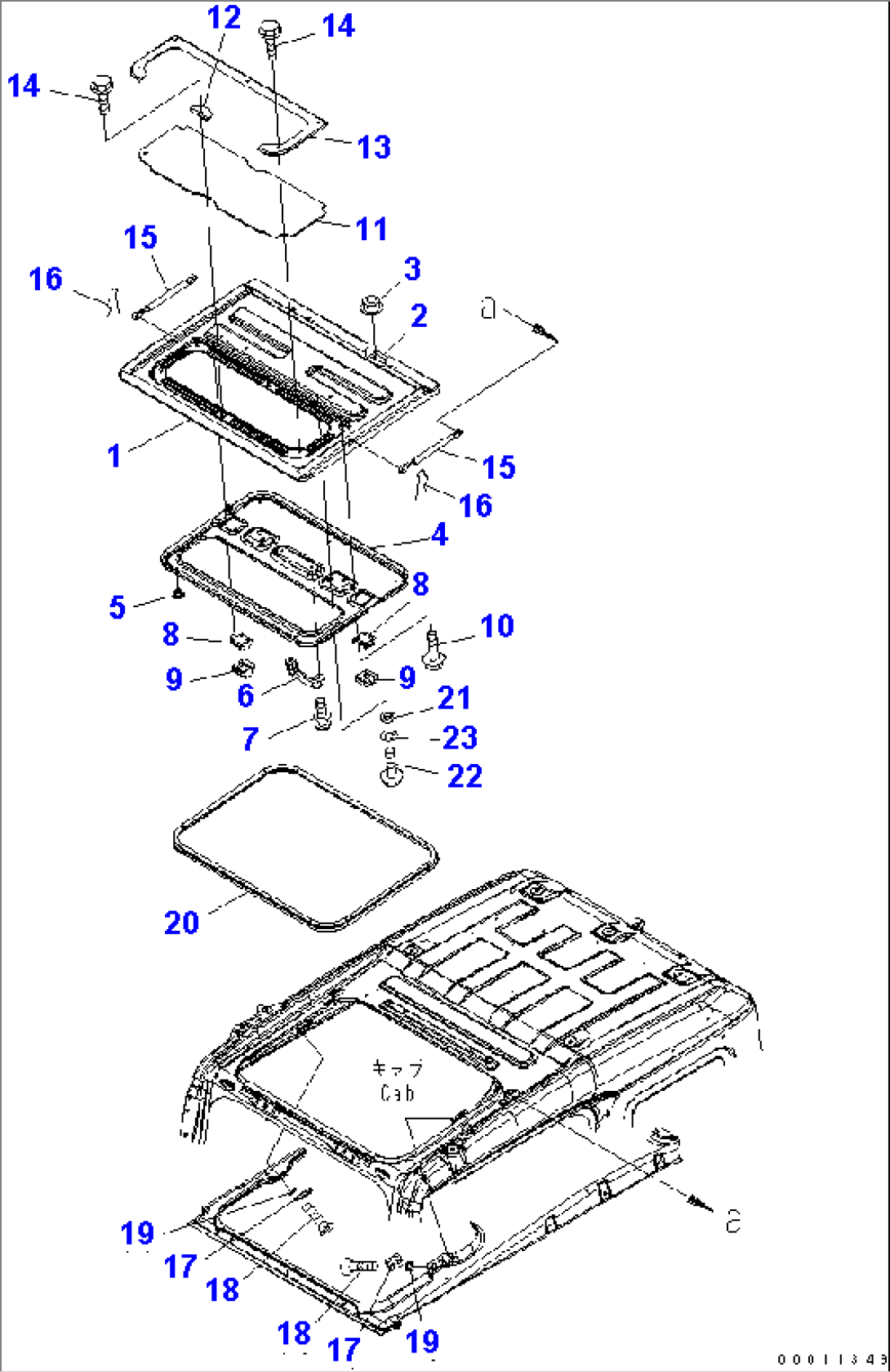 FLOOR FRAME (OPERATOR