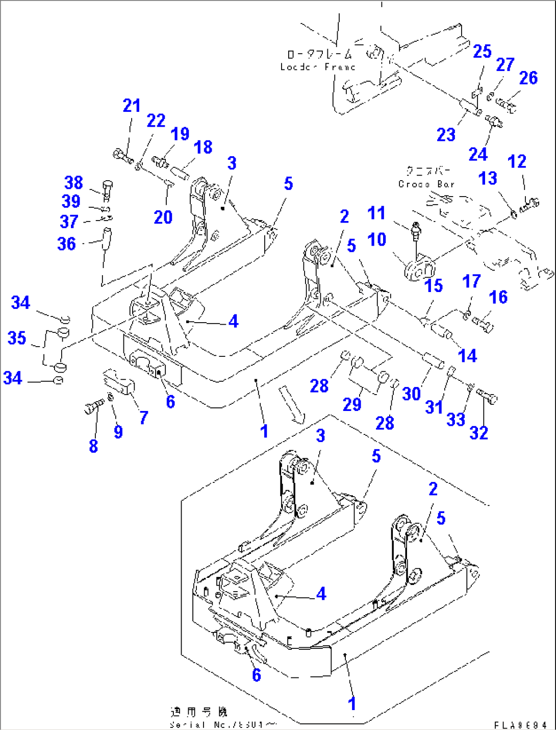 POWER ANGLE POWER TILT FRAME (ROBAN SEISEI SPEC.) (WITH LIFT GAUGE)