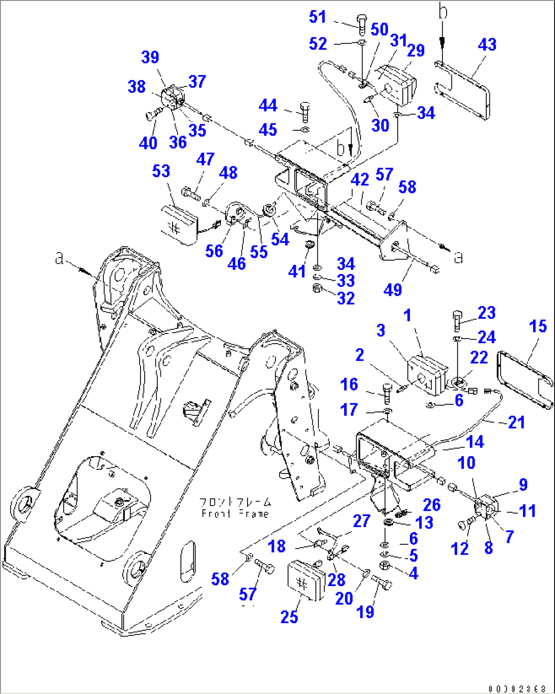 FRONT LIGHT (FOR WORK LAMP)(#76671-)