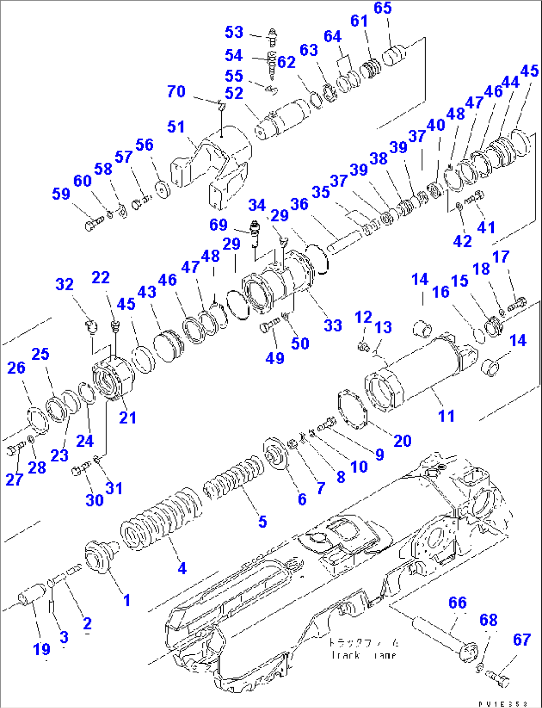 IDLER CUSHION (WITH RIPPER)(#10105-)