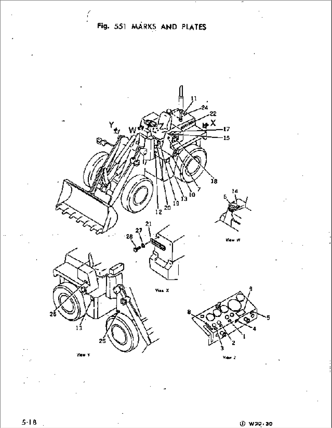 MARKS AND PLATES