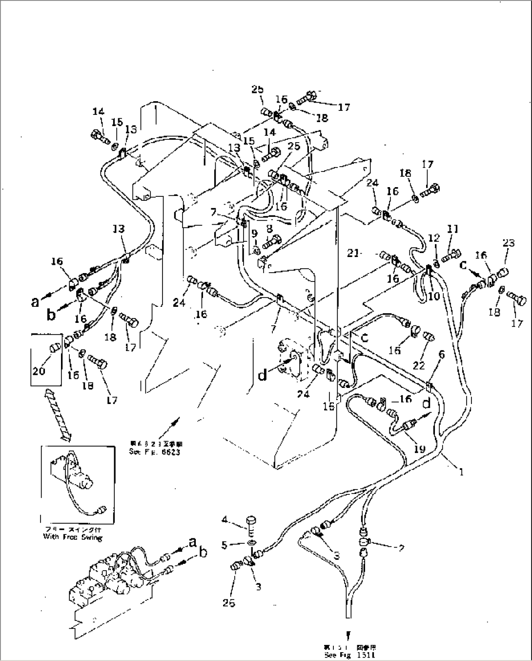 ELECTRICAL SYSTEM (WIRING) (4/6) (WITHOUT AUTO DECELERATION)(#10501-10852)