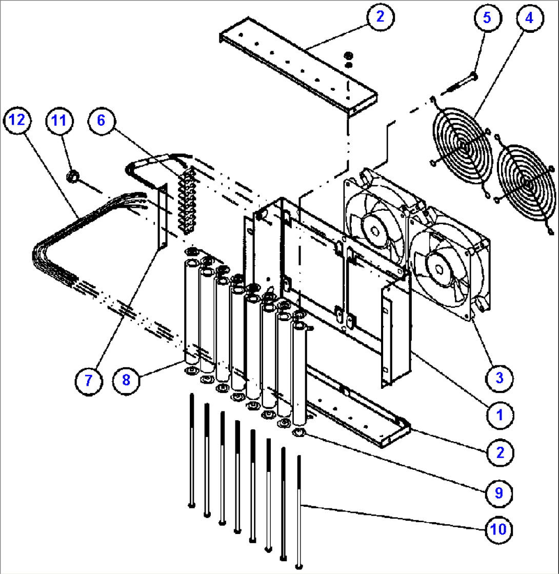 HEATER/FAN ASSEMBLY (ED9831)